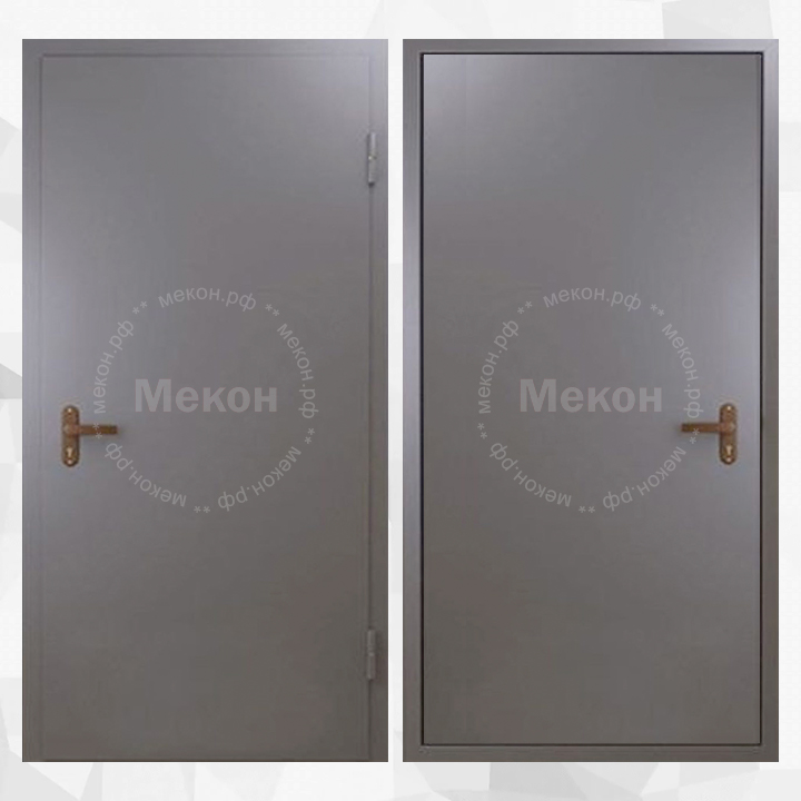 Техническая дверь двойной металл
